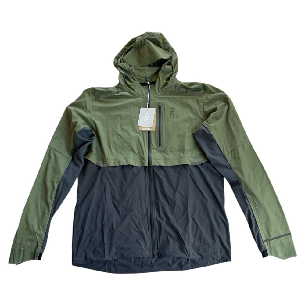 On Running Men's Green and black Jacket